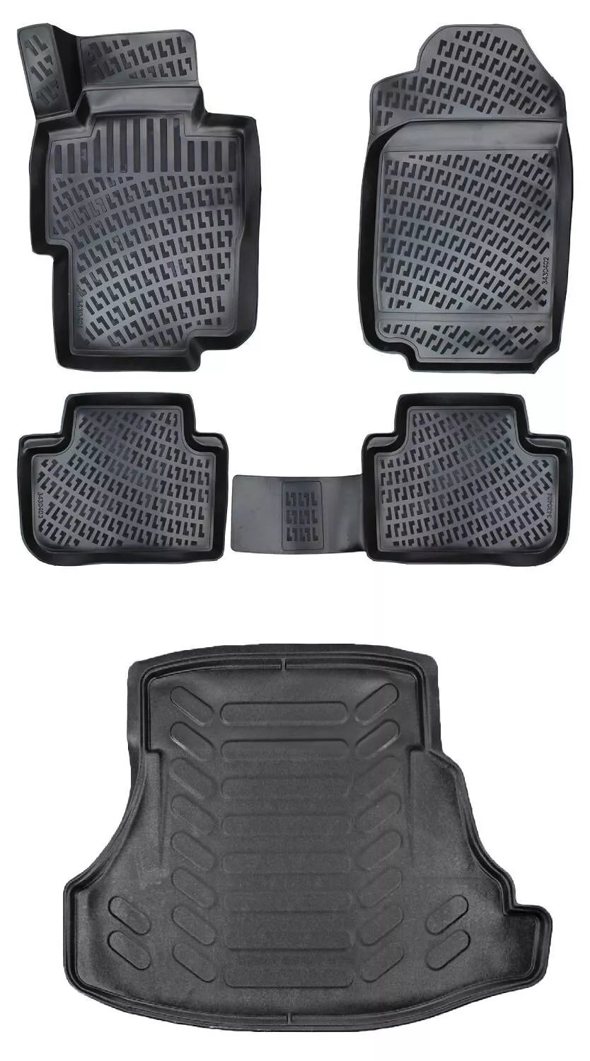 Rizline Honda Accord 2002-2008 3D Araca Özel Paspas ve Bagaj Havuzu Bmy