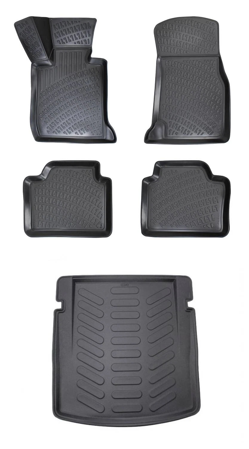 Rizline Bmw 3 Serisi F30 2012-2019 3D Araca Özel Paspas ve Bagaj Havuzu Bmy