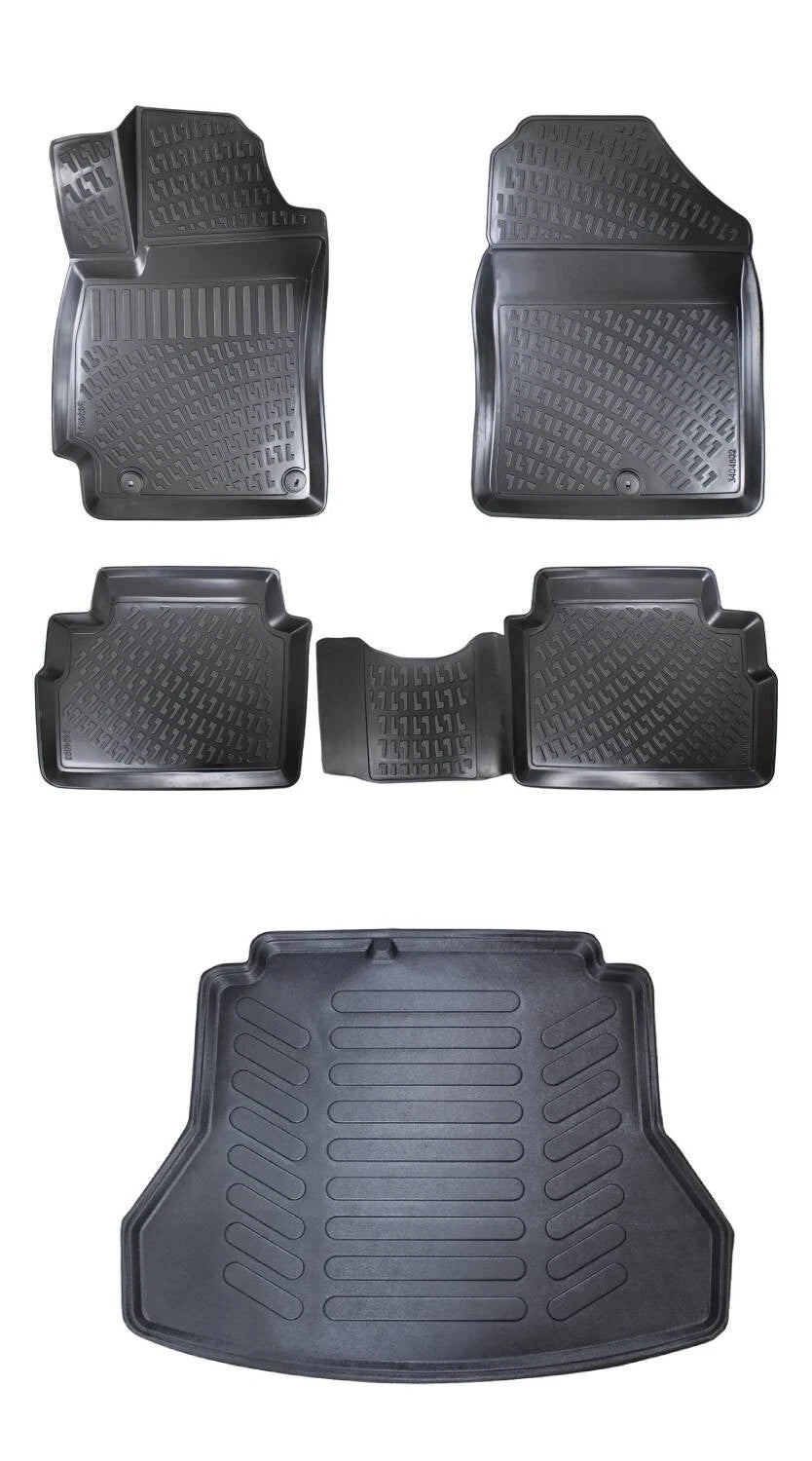 Rizline Hyundai Elantra 2015-2020 3D Araca Özel Paspas ve Bagaj Havuzu Bmy