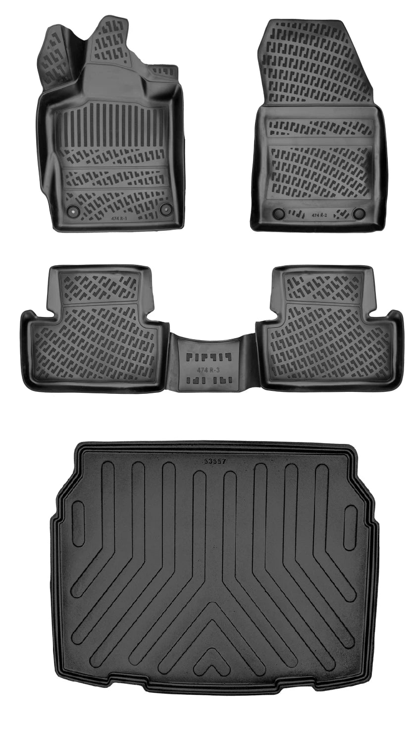 Rizline Opel Astra L Alt Bagaj 2022 Sonrası 3D Araca Özel Paspas ve Bagaj Havuzu Bmy