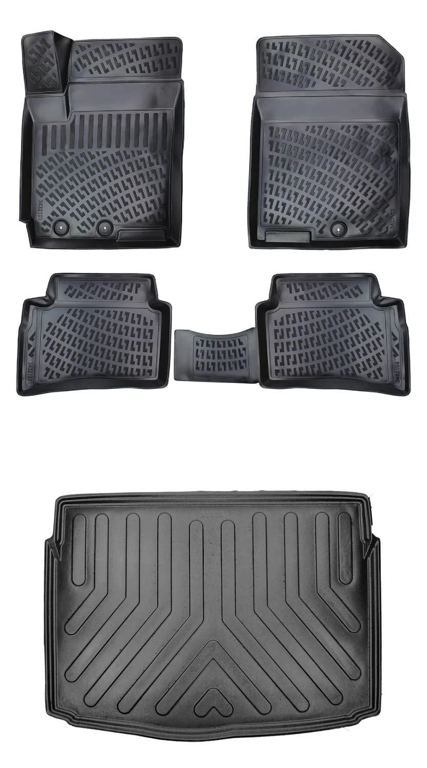 Rizline Kia Stonic Yeni Logolu 2021 Sonrası 3D Araca Özel Paspas ve Bagaj Havuzu Bmy