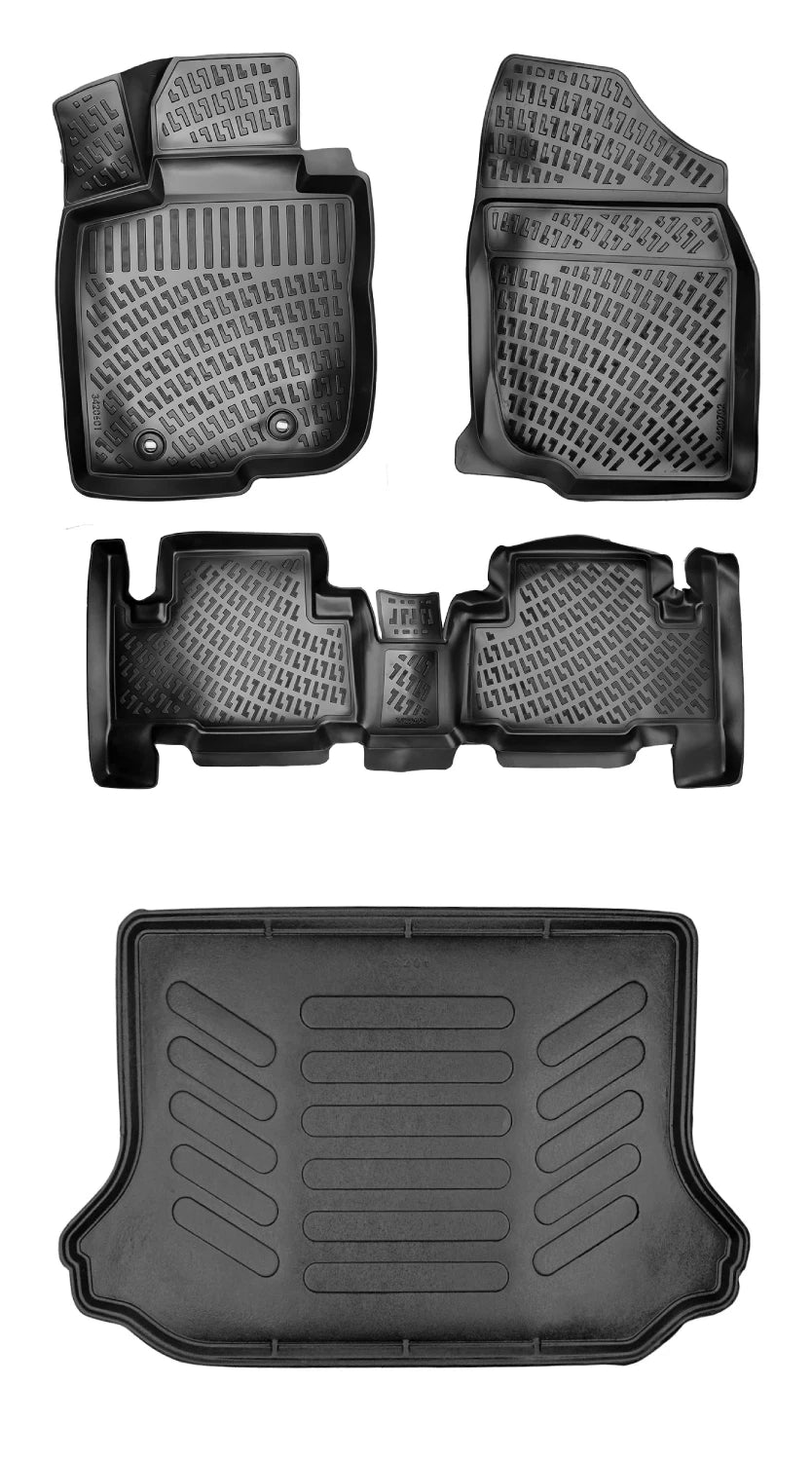 Rizline Toyota Rav 4 2006-2012 3D Araca Özel Paspas ve Bagaj Havuzu Bmy