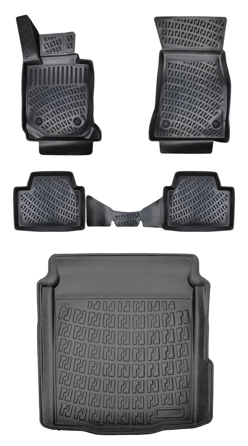 Rizline Bmw 3 Serisi G20 2019 Sonrası 3D Araca Özel Paspas ve Bagaj Havuzu Bmy