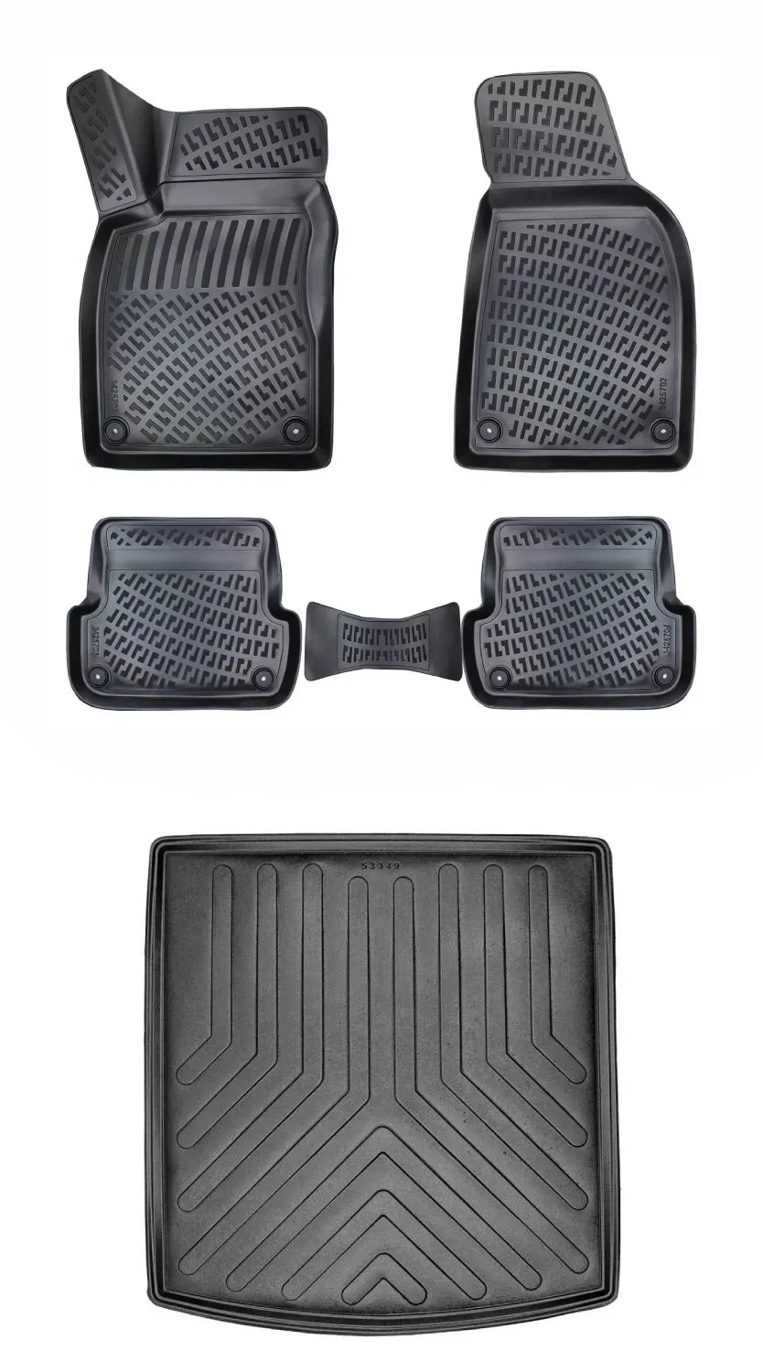 Rizline Audi A4 B7 2004-2008 3D Araca Özel Paspas ve Bagaj Havuzu Bmy