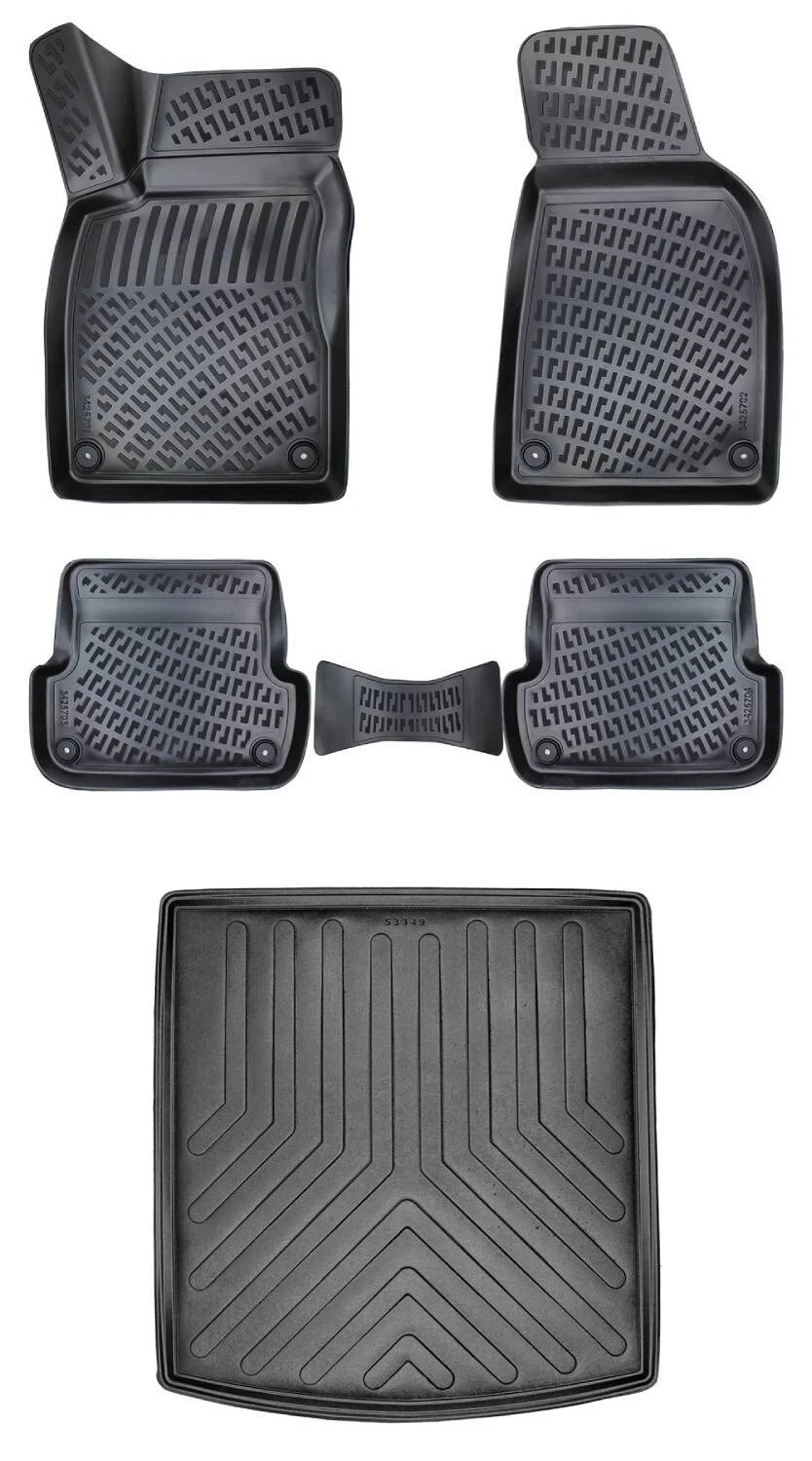 Rizline Audi A4 B6 2001-2006 3D Araca Özel Paspas ve Bagaj Havuzu Bmy