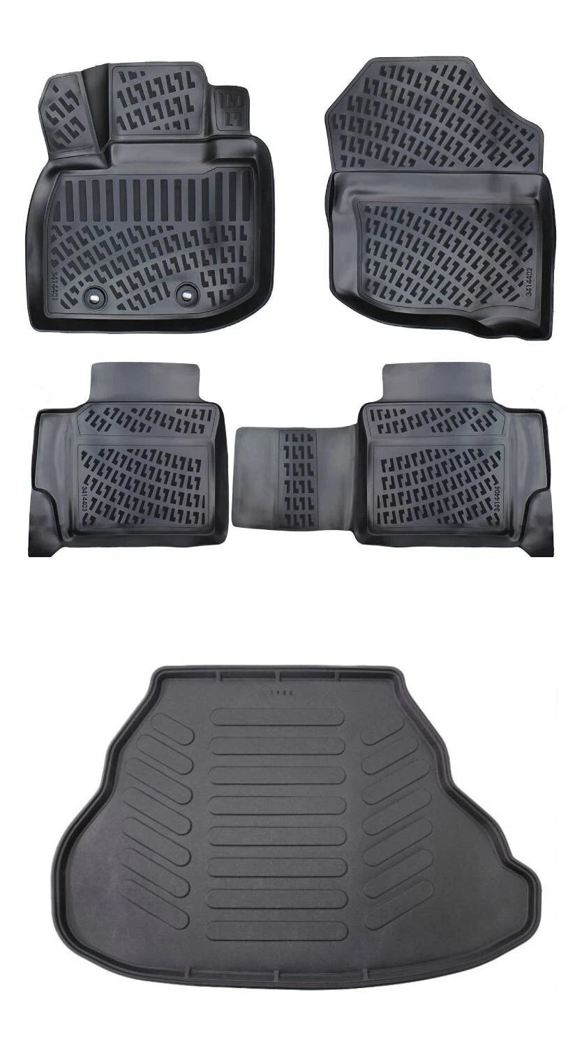 Rizline Honda City 2009-2013 3D Araca Özel Paspas ve Bagaj Havuzu Bmy