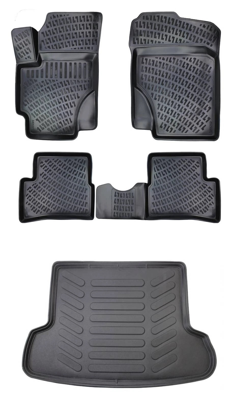 Rizline Hyundai Accent Era 2006 -2012 3D Araca Özel Paspas ve Bagaj Havuzu Bmy