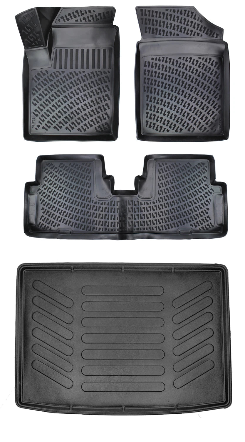 Rizline Citroen Berlingo 1998-2008 3D Araca Özel Paspas ve Bagaj Havuzu Bmy