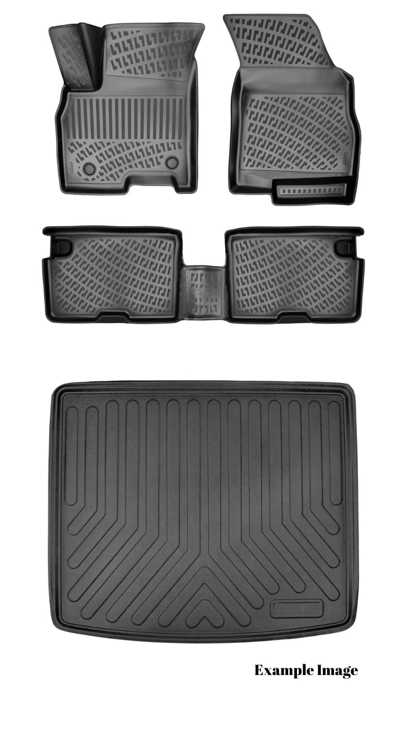 Rizline Chery Tiggo 8 Pro Avantgarde Paket 5 Koltuklu 2020 Sonrası 3D Araca Özel Paspas ve Bagaj Havuzu SET Bmy