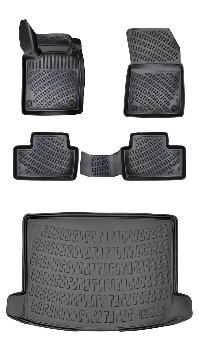 Rizline Nissan Juke Üst Bagaj 2020 Sonrası 3D Araca Özel Paspas ve Bagaj Havuzu Bmy