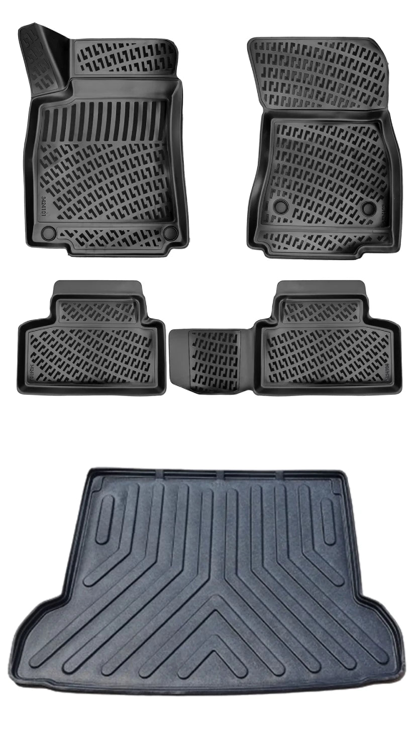 Rizline Mercedes Glb Üst Bagaj 2019 Sonrası 3D Araca Özel Paspas ve Bagaj Havuzu Bmy