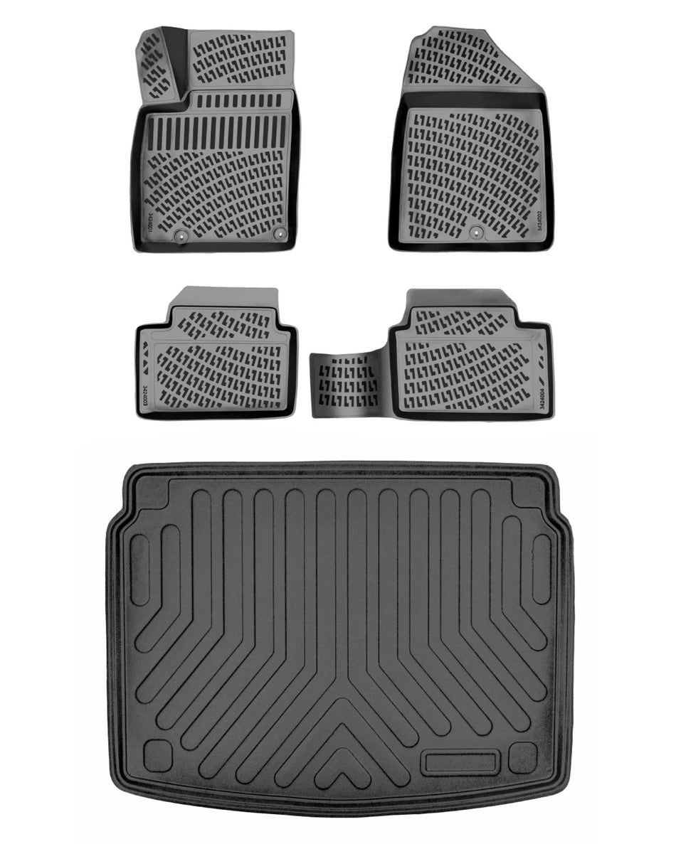 Rizline Kia x Ceed Alt Bagaj 2019 Sonrası 3D Araca Özel Paspas ve Bagaj Havuzu Bmy