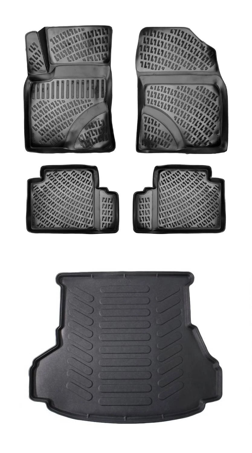 Rizline Toyota Avensis 2009 Sonrası 3D Araca Özel Paspas ve Bagaj Havuzu Bmy