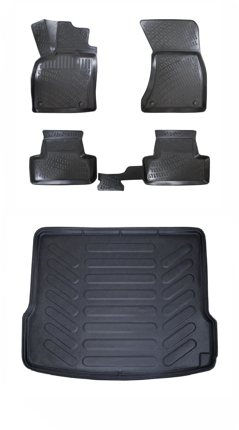 Rizline Audi Q5 2009-2017 3D Araca Özel Paspas ve Bagaj Havuzu Bmy