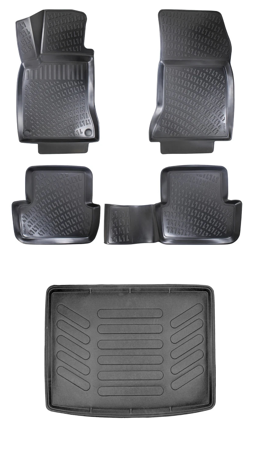 Rizline Mercedes B Serisi W246 2011 -2018 3D Araca Özel Paspas ve Bagaj Havuzu Bmy