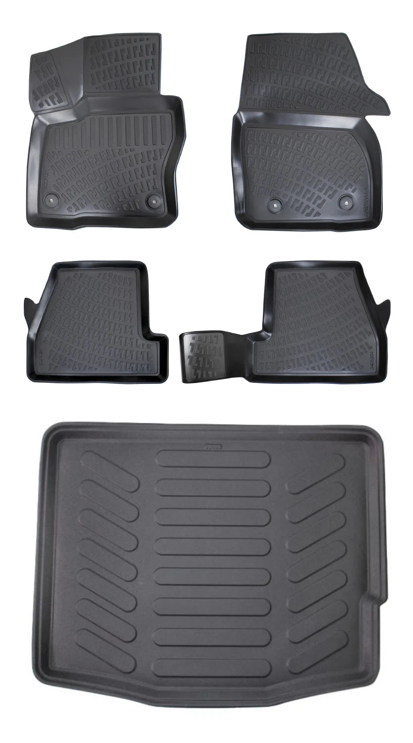 Rizline Ford Focus 3.5 Hb 2014-2018 3D Araca Özel Paspas ve Bagaj Havuzu Bmy