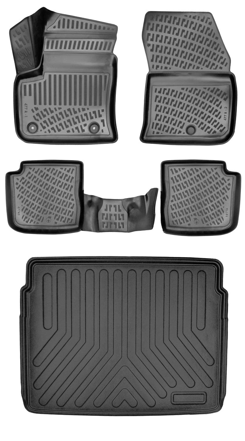 Rizline Citroen C4 Elektrikli Üst Bagaj 2022 Sonrası 3D Araca Özel Paspas ve Bagaj Havuzu Bmy