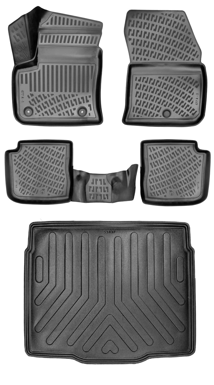 Rizline Citroen C4 Elektrikli Alt Bagaj 2022 Sonrası 3D Araca Özel Paspas ve Bagaj Havuzu Bmy