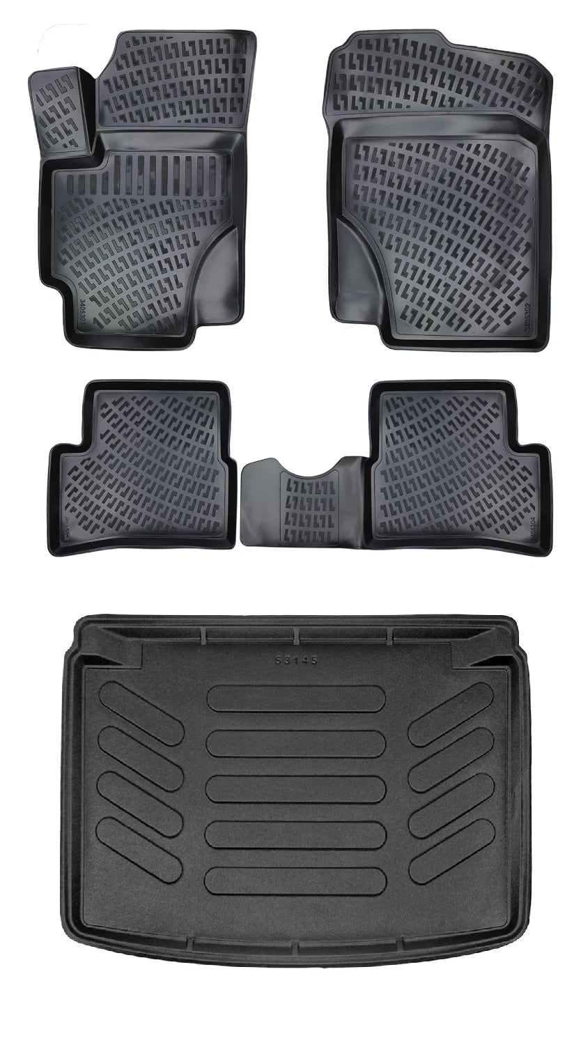 Rizline Kia Rio Hb 2005-2011 3D Araca Özel Paspas ve Bagaj Havuzu Bmy