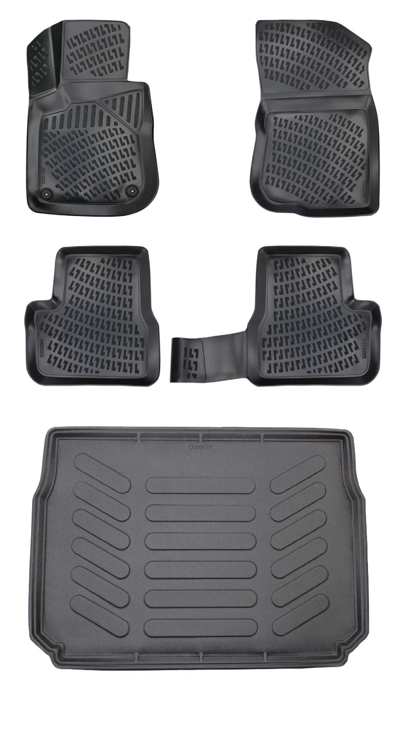 Rizline Peugeot 2008 2013-2019 3D Araca Özel Paspas ve Bagaj Havuzu Bmy