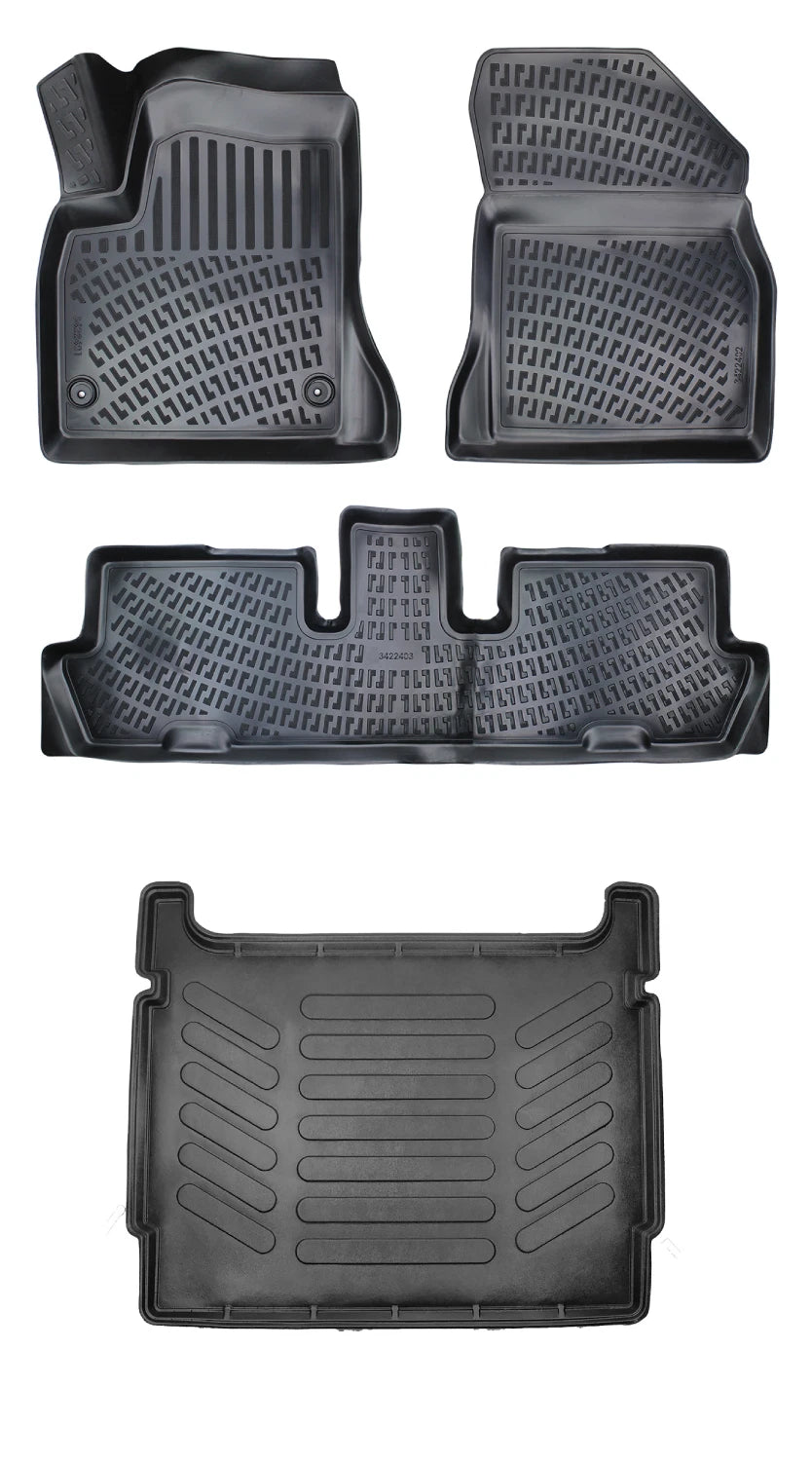 Rizline Citroen C4 Grand Picasso 7 Koltuk 2006-2013 3D Araca Özel Paspas ve Bagaj Havuzu Bmy