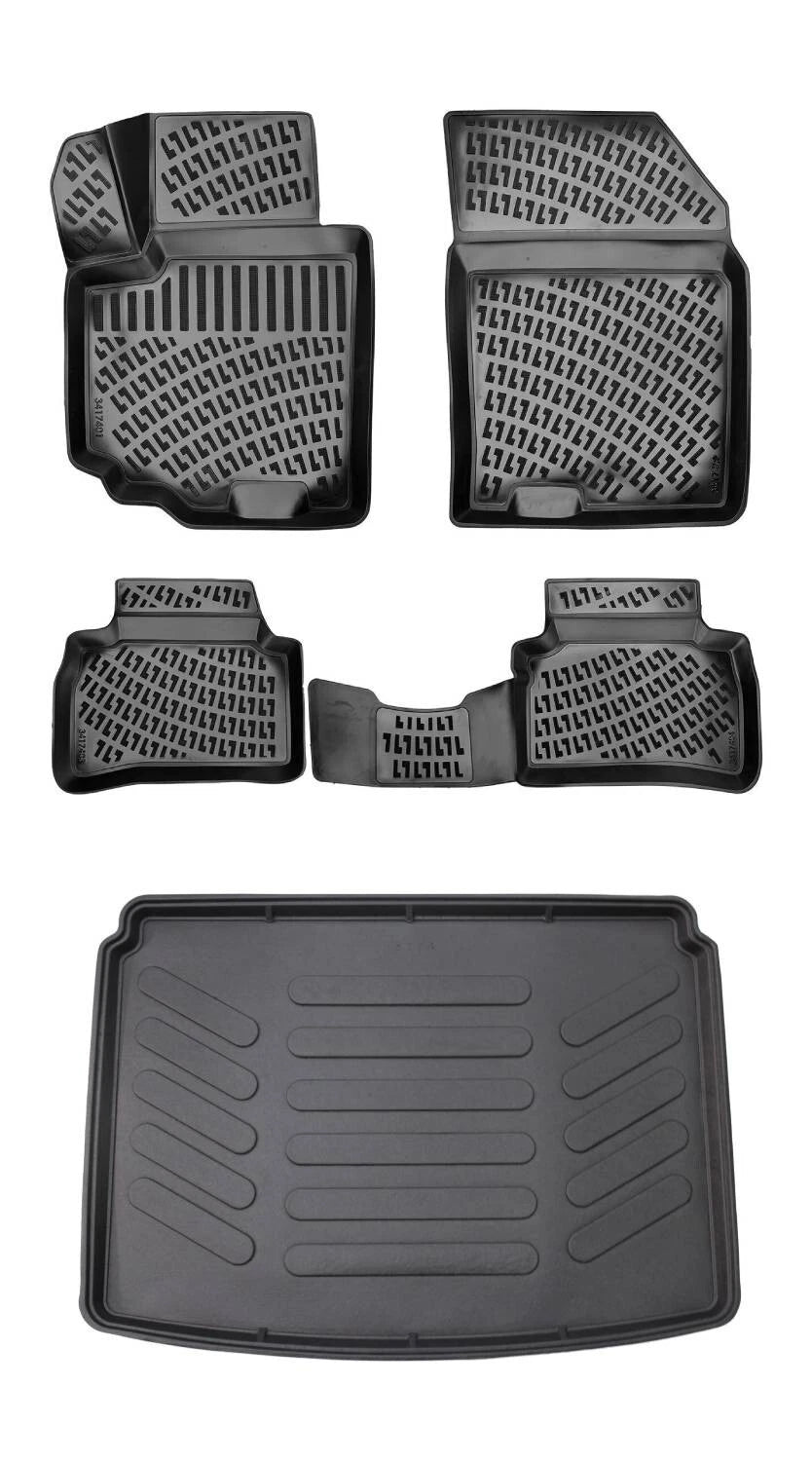 Rizline Suzuki Vitara Üst 2015 Sonrası 3D Araca Özel Paspas ve Bagaj Havuzu Bmy