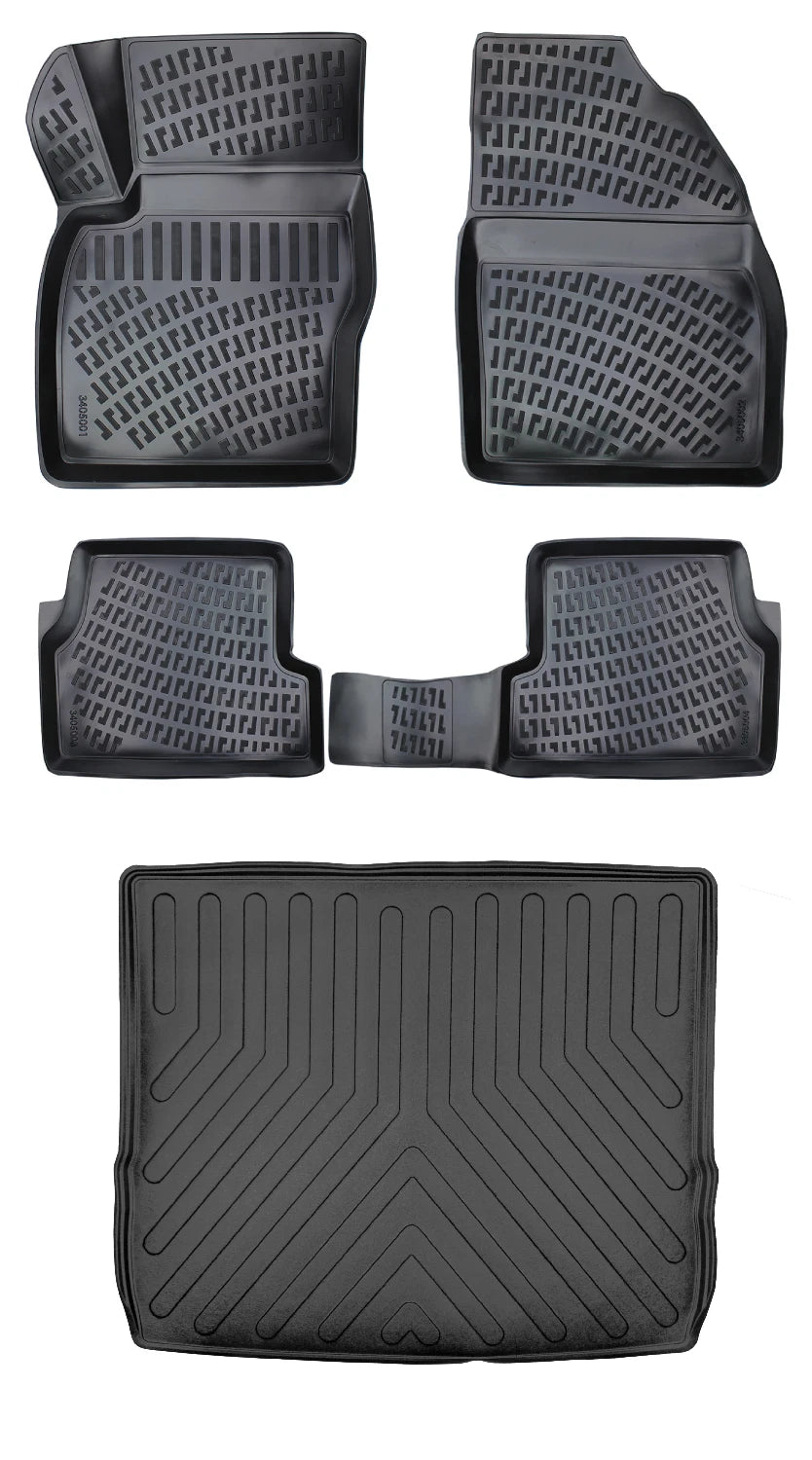 Rizline Ford Focus 2 Stw 2005-2011 3D Araca Özel Paspas ve Bagaj Havuzu Bmy