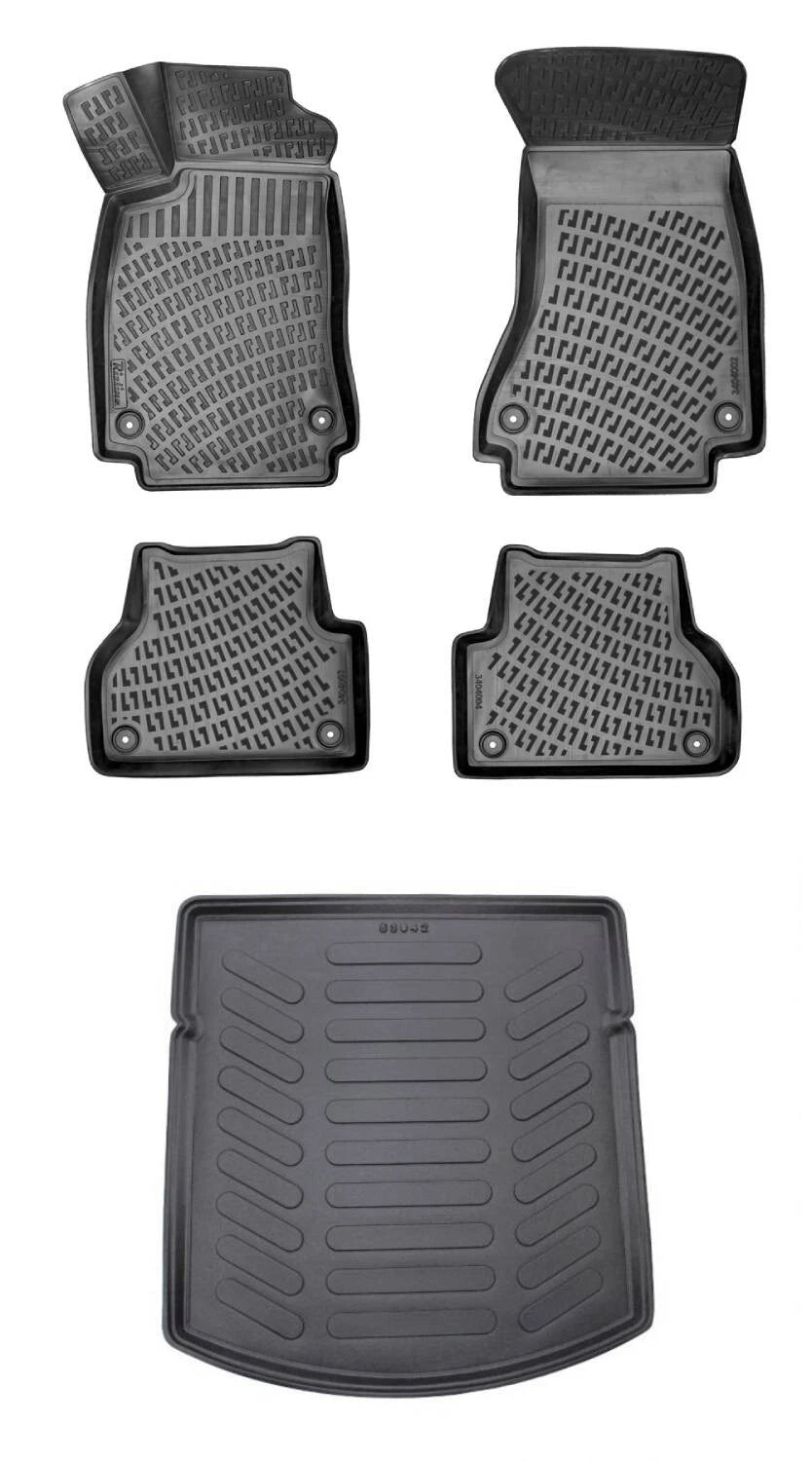 Rizline Audi A5 2007-2015 3D Araca Özel Paspas ve Bagaj Havuzu Bmy