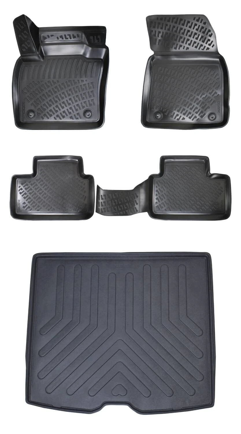 Rizline Volvo XC40 2018 Sonrası 3D Araca Özel Paspas ve Bagaj Havuzu Bmy