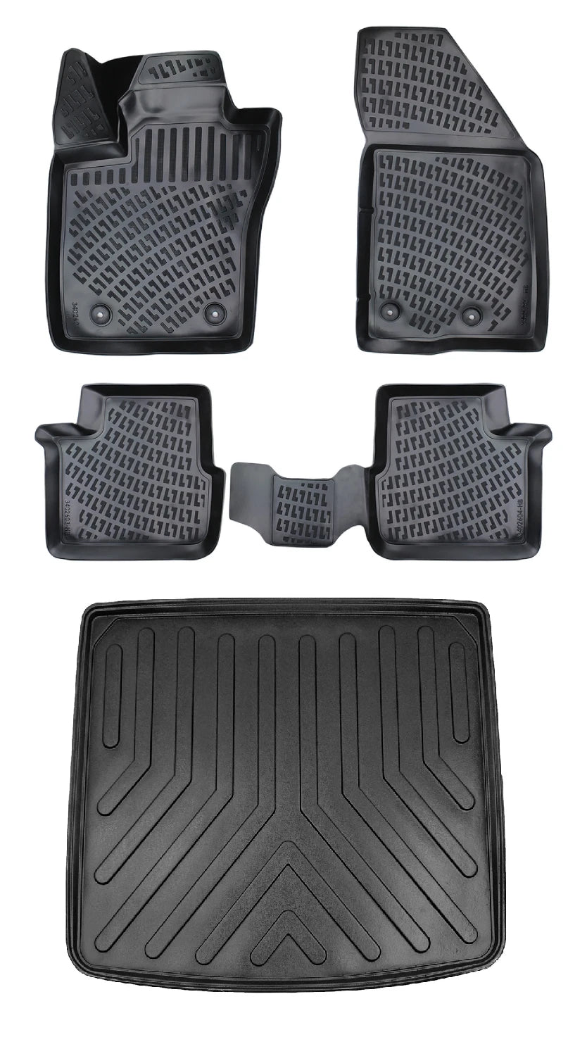 Rizline Fiat Egea Hb Tamir Kitli Bagaj 2015 Sonrası 3D Araca Özel Paspas ve Bagaj Havuzu Bmy