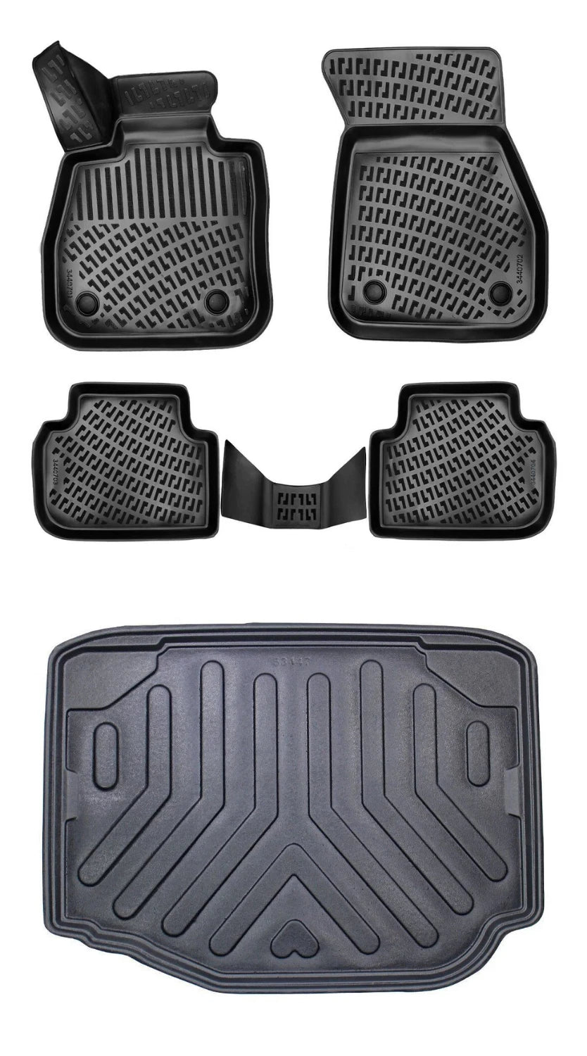 Rizline Bmw 1 Serisi F40 Alt Bagaj 2019-2024 3D Araca Özel Paspas ve Bagaj Havuzu Bmy