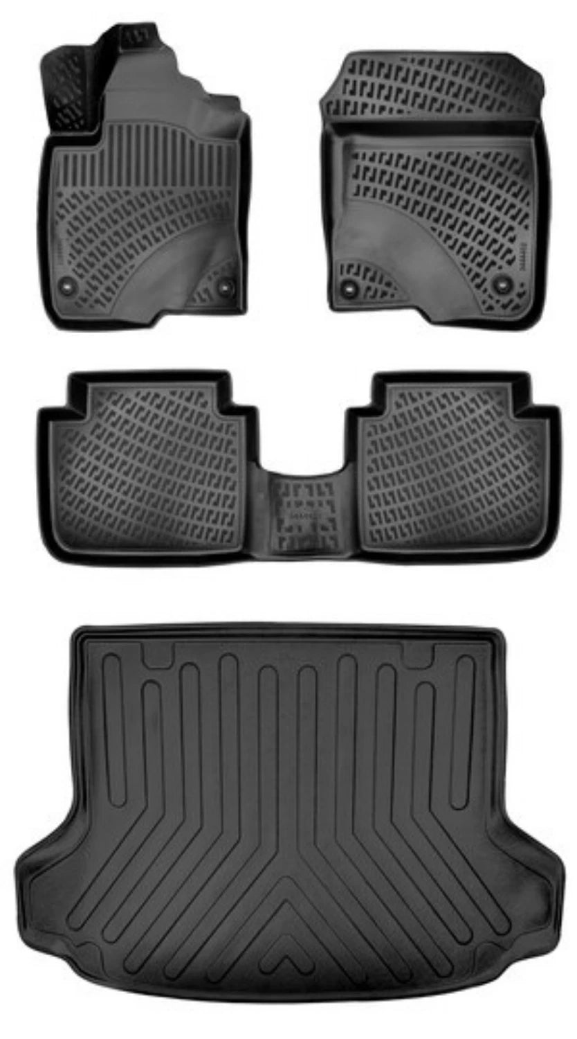 Rizline Honda Hr-V 2022 Sonrası 3D Araca Özel Paspas ve Bagaj Havuzu Bmy