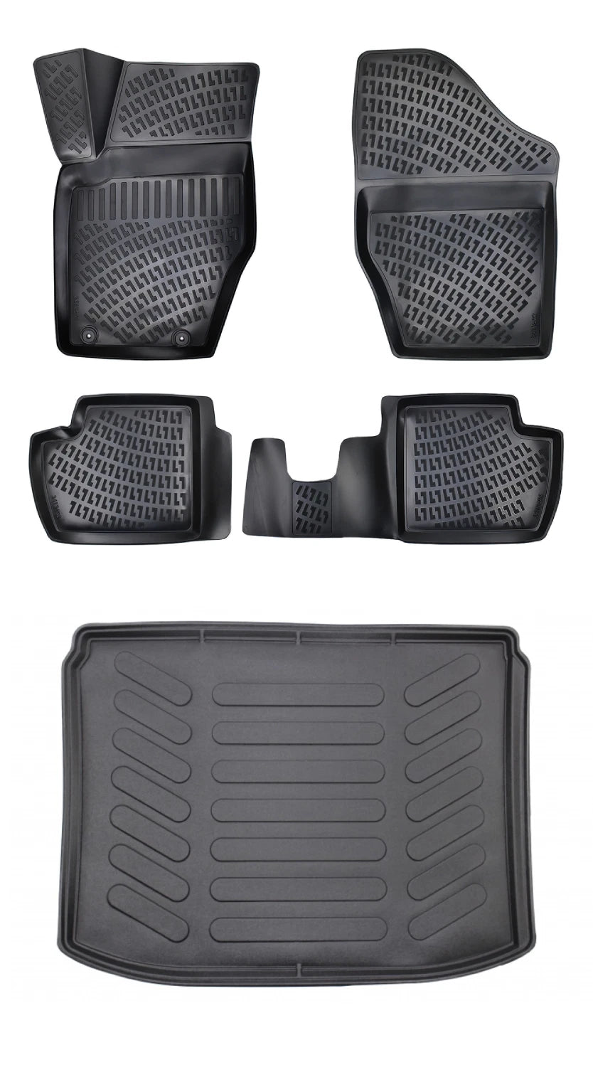 Rizline Peugeot 308 2008-2013 3D Araca Özel Paspas ve Bagaj Havuzu Bmy