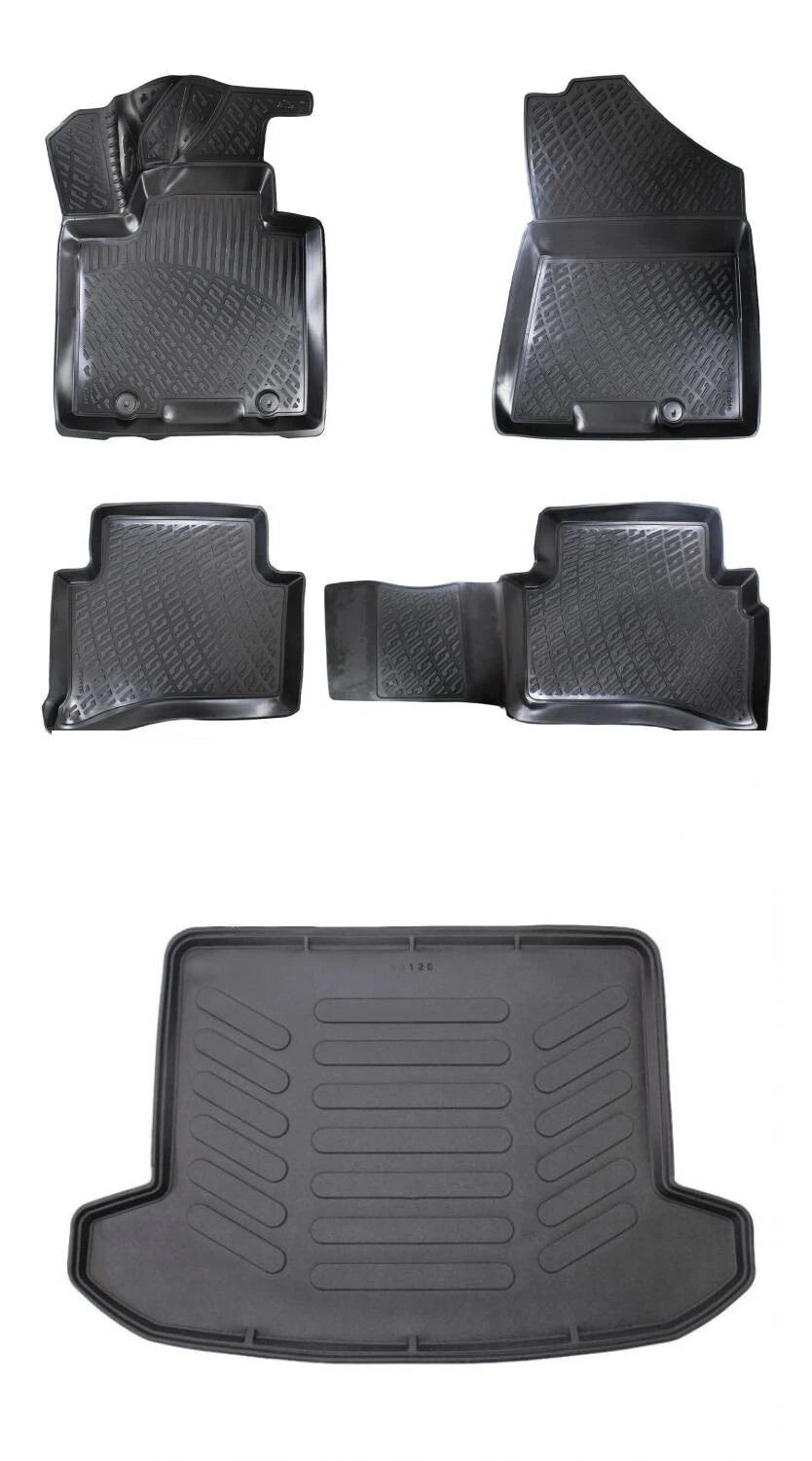 Rizline Hyundai Tucson 2015 - 2020 3D Araca Özel Paspas ve Bagaj Havuzu Bmy