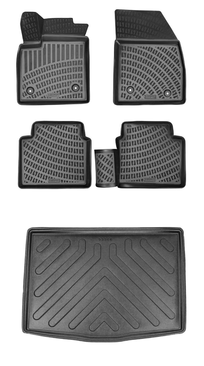 Rizline Ford Focus 4 Stw Alt Kısım 2018 Sonrası 3D Araca Özel Paspas ve Bagaj Havuzu Bmy