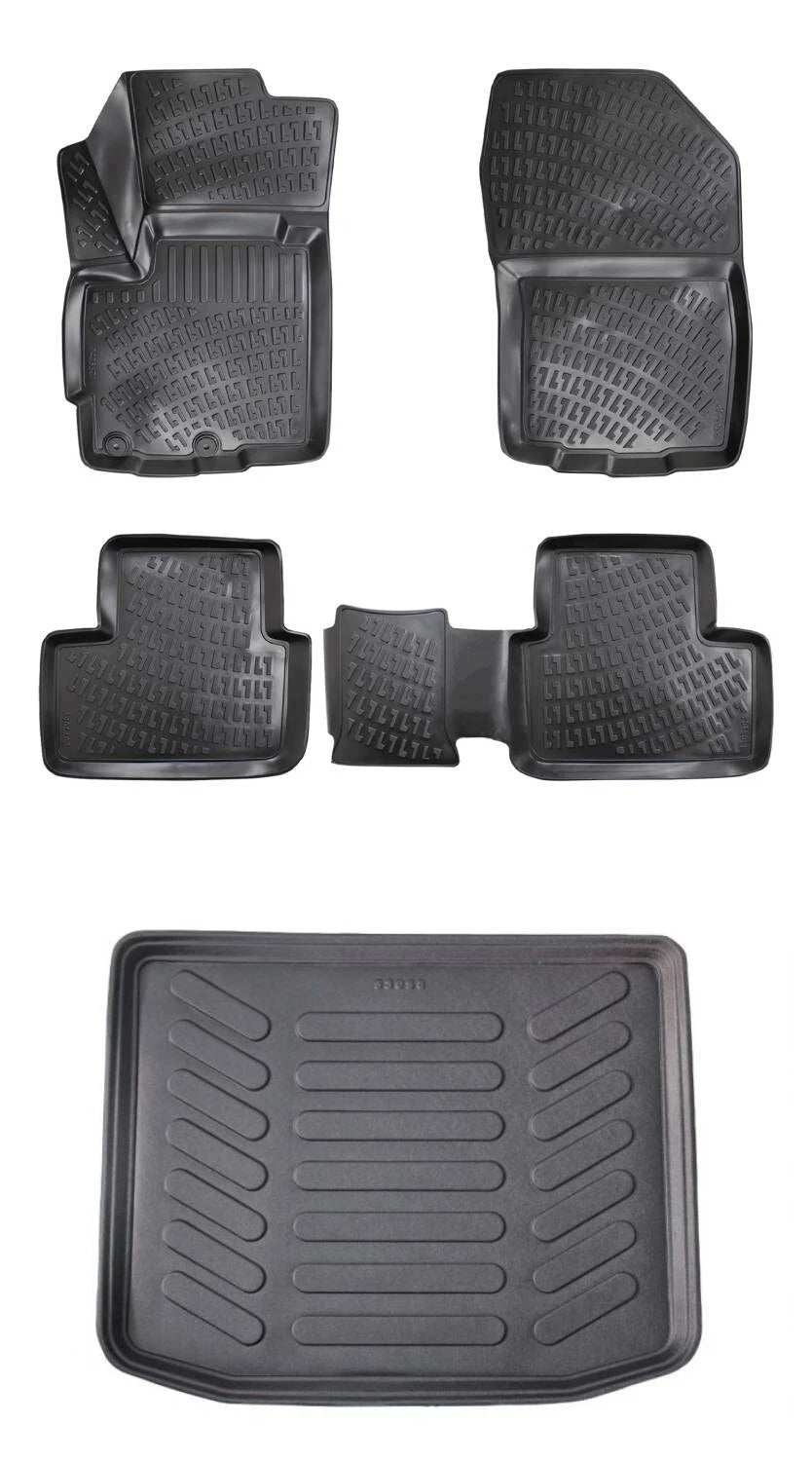 Rizline Mitsubishi Asx 2010-2022 3D Araca Özel Paspas ve Bagaj Havuzu Bmy