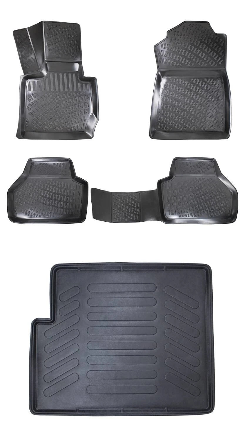 Rizline Bmw X3 2011-2017 3D Araca Özel Paspas ve Bagaj Havuzu Bmy