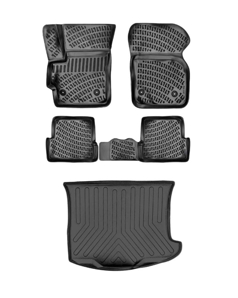 Rizline Mazda 3 2003-2009 3D Araca Özel Paspas ve Bagaj Havuzu Bmy