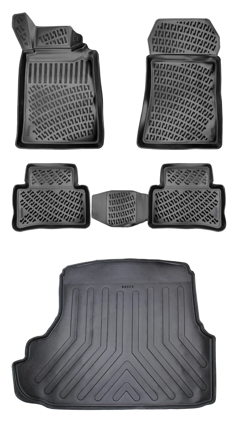 Rizline Mercedes C Serisi W202 1993-2000 3D Araca Özel Paspas ve Bagaj Havuzu Bmy