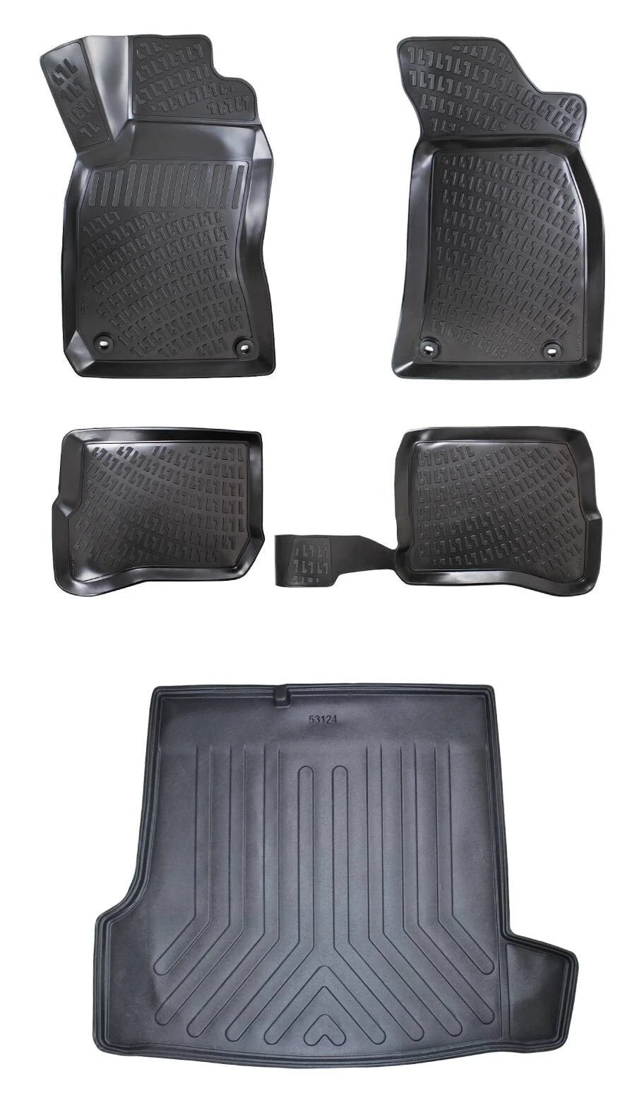 Rizline Volkswagen Passat B5 1996-2005 3D Araca Özel Paspas ve Bagaj Havuzu Bmy