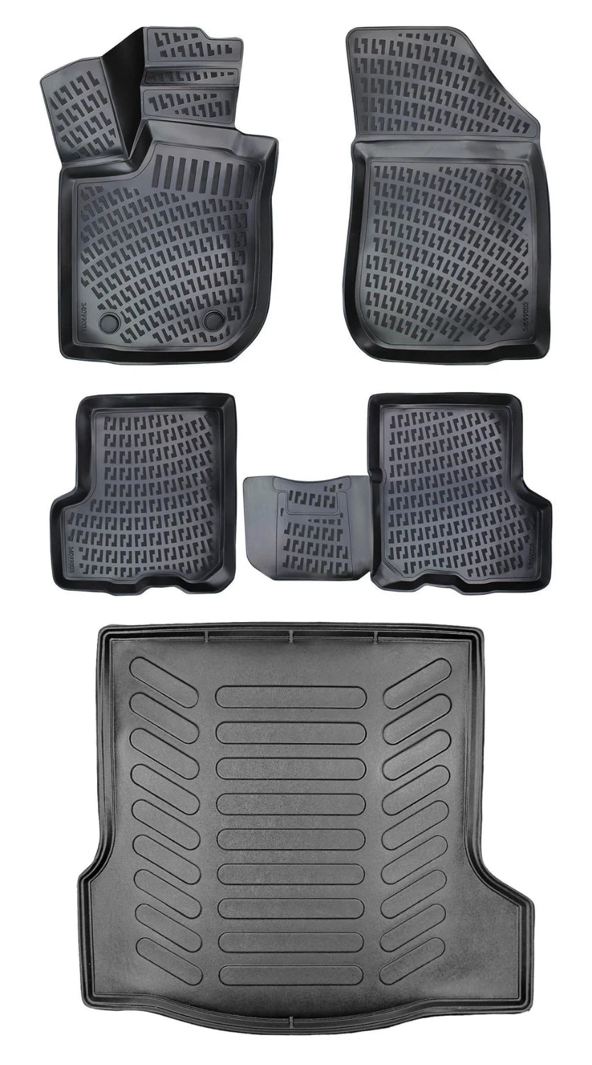 Rizline Renault Symbol 2013 Sonrası 3D Araca Özel Paspas ve Bagaj Havuzu Bmy