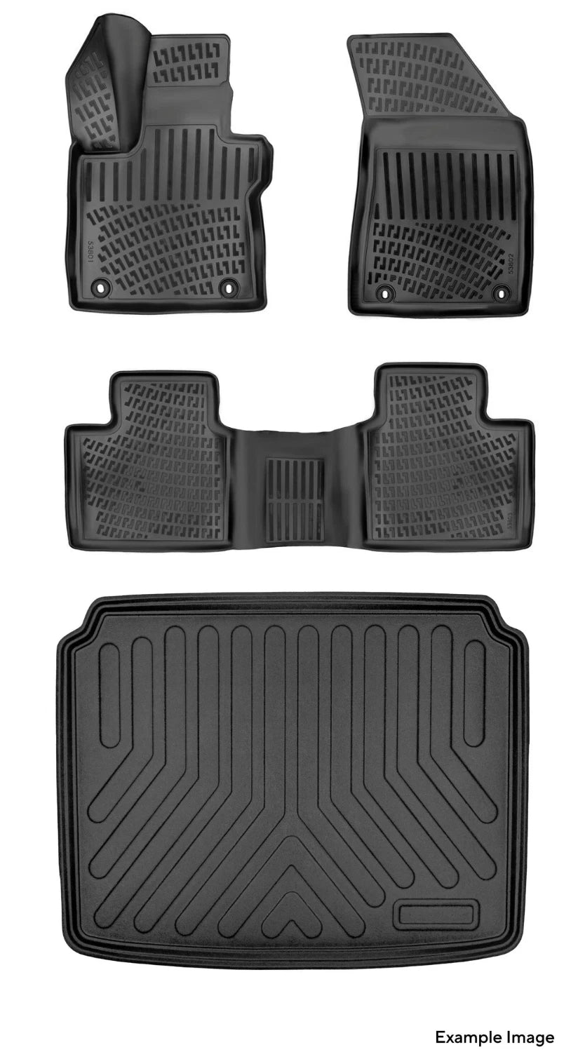 Rizline Mg Hs 2024 Sonrası Phev 3D Araca Özel Paspas ve Bagaj Havuzu Set Bmy