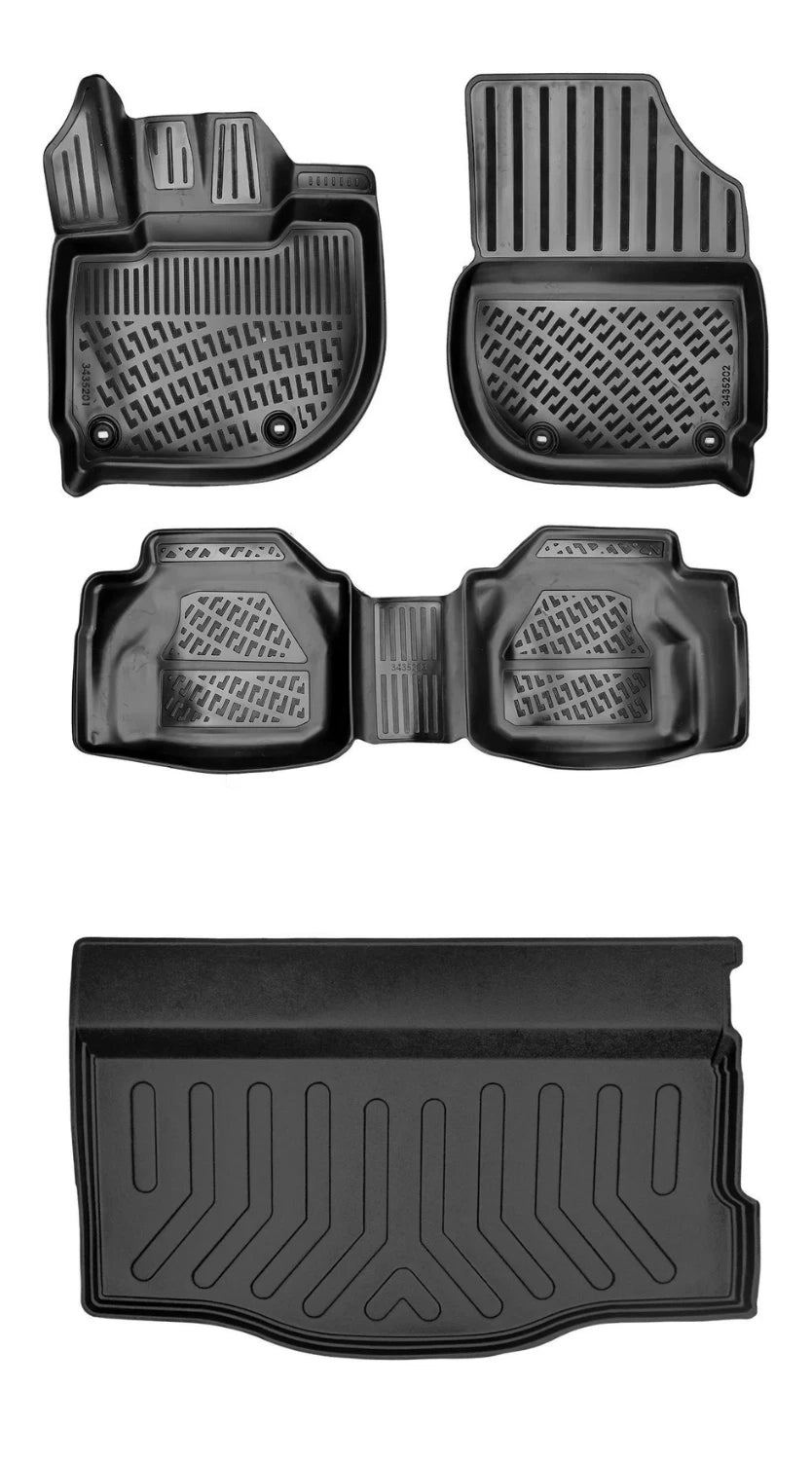 Rizline Honda Jazz Crosstar ( Müzik Sistemli ) 2020 Sonrası 3D Araca Özel Paspas ve Bagaj Havuzu Bmy