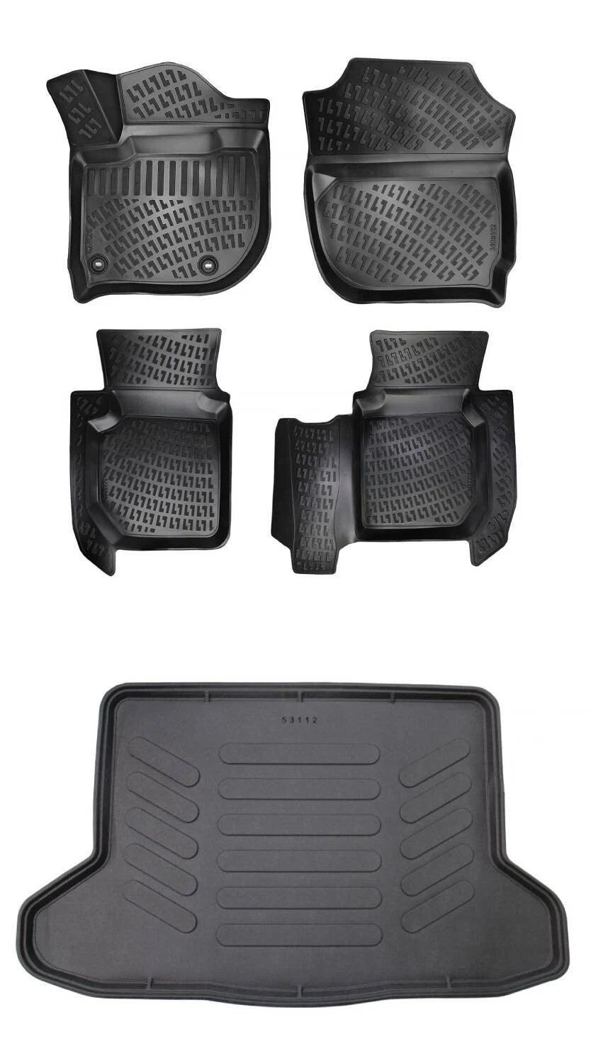 Rizline Honda Hr-V Stepneli 2013-2021 3D Araca Özel Paspas ve Bagaj Havuzu Bmy