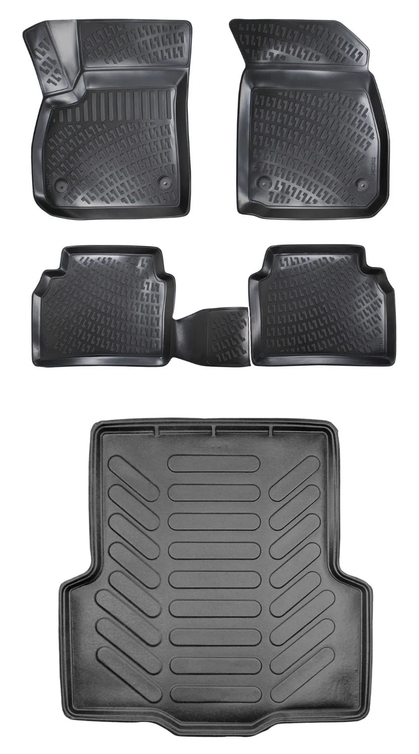 Rizline Opel Insignia Sedan 2017 Sonrası 3D Araca Özel Paspas ve Bagaj Havuzu Bmy