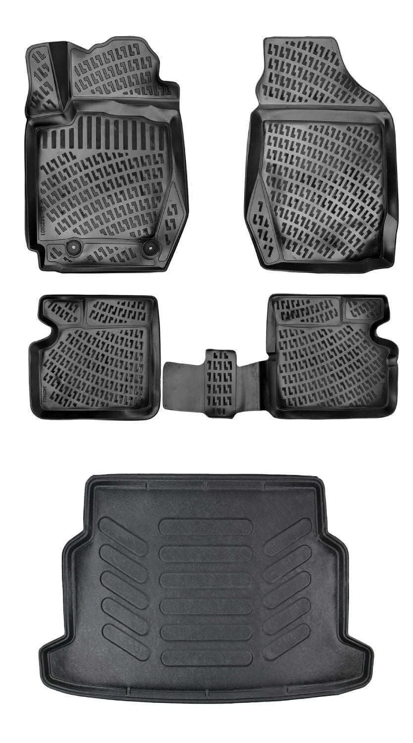 Rizline Toyota Corolla C Hb 2002-2007 3D Araca Özel Paspas ve Bagaj Havuzu Bmy