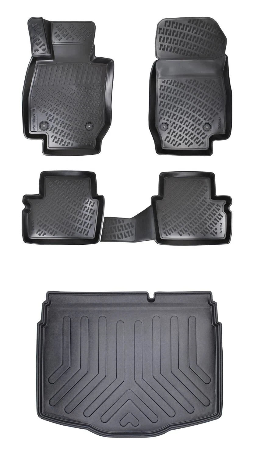 Rizline Mazda Cx3 2015 Sonrası 3D Araca Özel Paspas ve Bagaj Havuzu Bmy