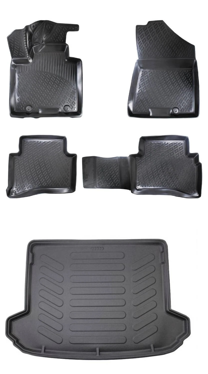 Rizline Kia Sportage 2016-2021 3D Araca Özel Paspas ve Bagaj Havuzu Bmy