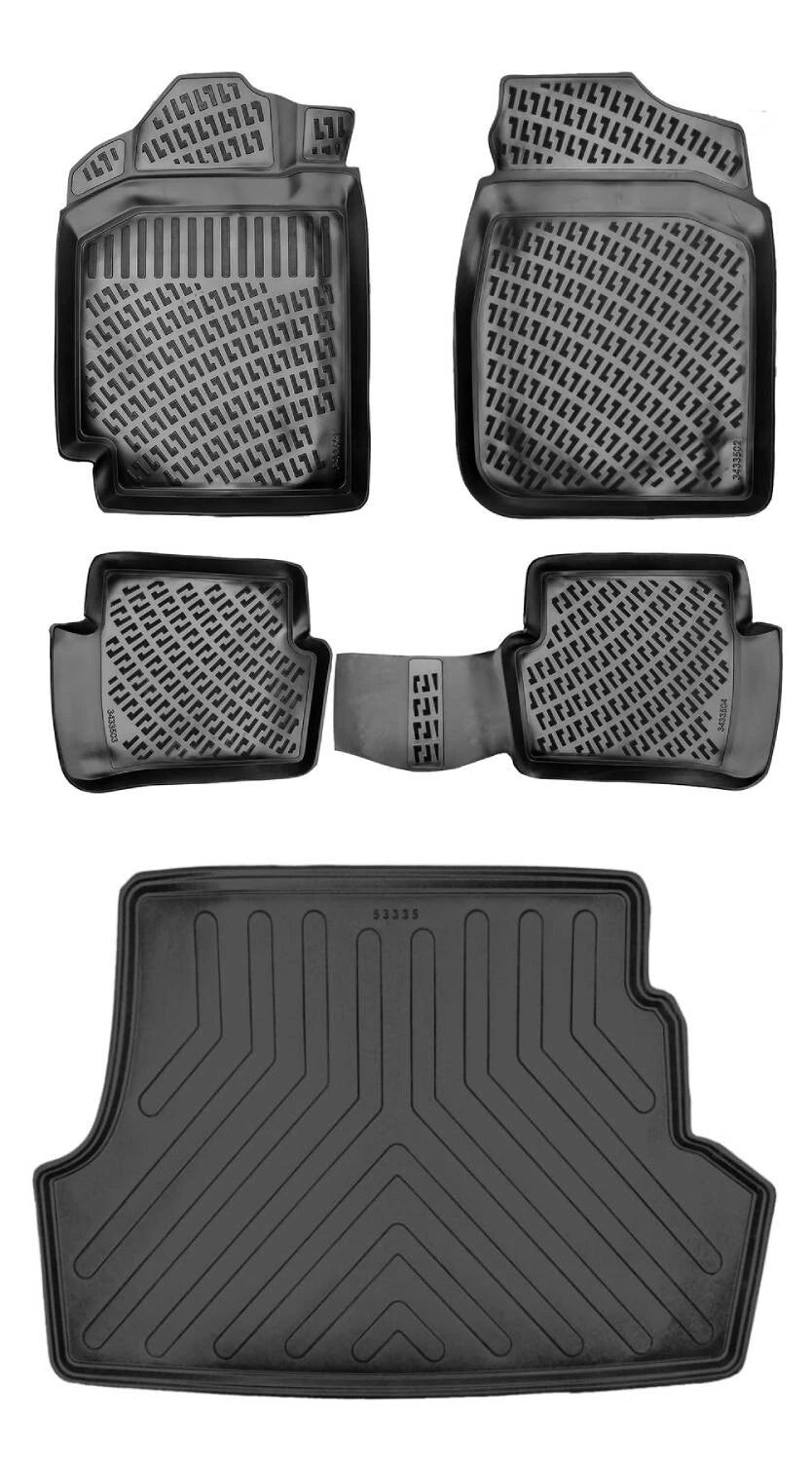 Rizline Toyota Corolla 1998-2002 3D Araca Özel Paspas ve Bagaj Havuzu Bmy