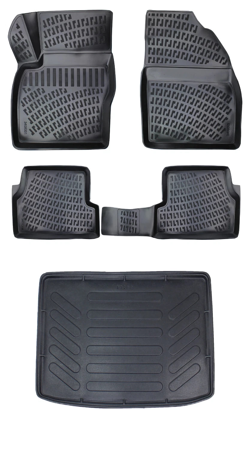 Rizline Ford Focus 1 Hb 1998-2004 3D Araca Özel Paspas ve Bagaj Havuzu Bmy